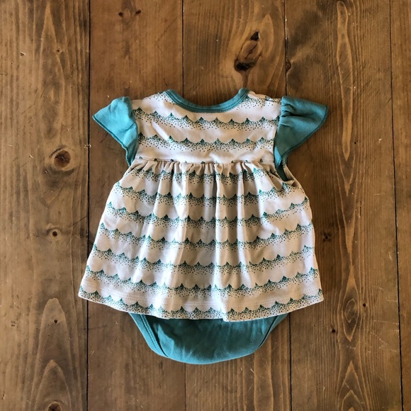 Spearmint Love Parade Organic Cotton Bodysuit 3-6 months - Picture 2 of 3